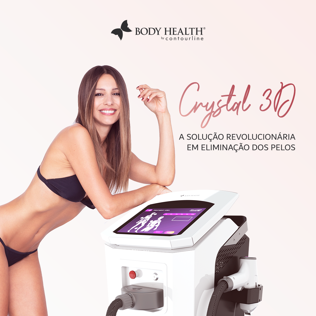 Aparelho de Depilação a Laser Cristal 3D